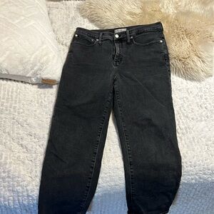 Madewell jeans in black